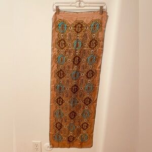 Vintage Paisley Silk Scarf